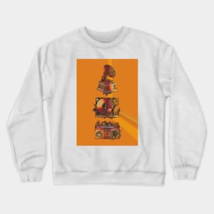 retro music Crewneck Sweatshirt